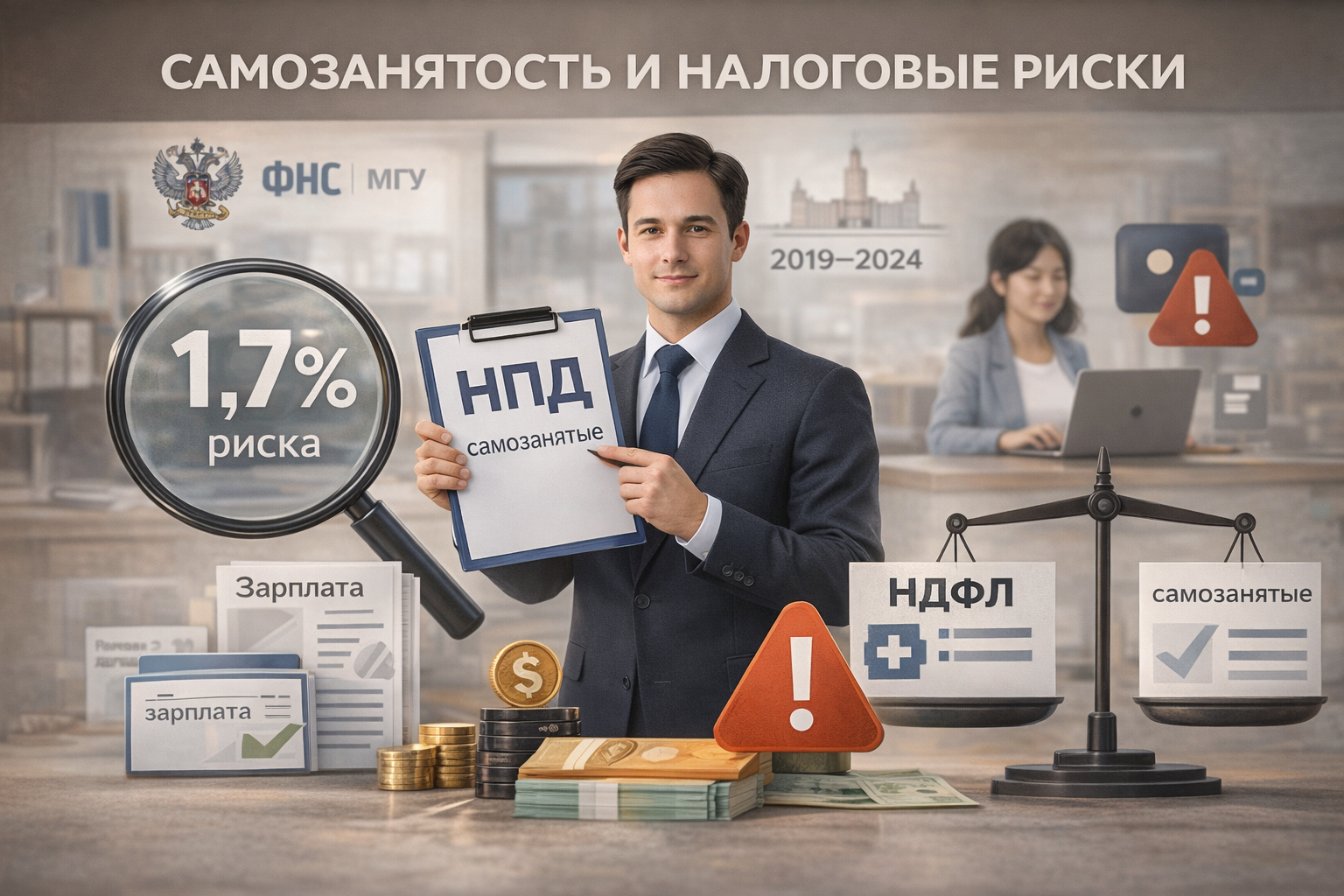 Самозанятость в 2026 и налоговые риски