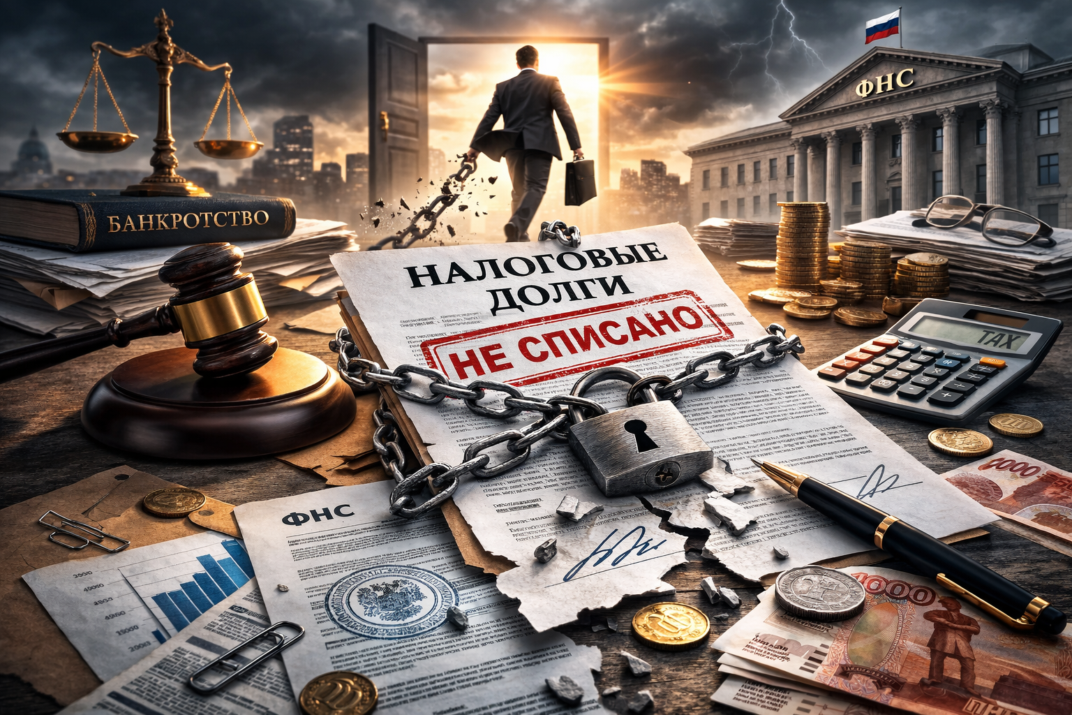 Банкротство и налоги: когда освобождения не будет